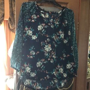 Floral tunic